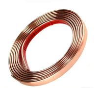 Lecreatekit Moulure autocollante en PVC - 10 m x 20 mm - Bande décorative dorée pour décoration murale de meubles et projets de décoration intérieure