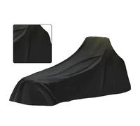 Lecreatekit Oxford Housse de protection imperméable et résistante pour équipement de jardin Noir 489 x 193 x 218 cm
