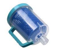 Lecreatekit Piscine en ligne pour piège à feuilles avec panier extra large pour pentair R211084, hayward W560/W530 & Zodiac W26705 - Transparent + Bleu, 25,2 x 15,9 cm