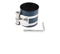 Lecreatekit Piston de 75 mm pour bande de serrage à anneau, outil en métal réglable de 53 à 125 mm pour sécuriser le piston pour l'installation et le retrait de la bague, bleu, 1 pièce outil de