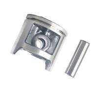 Lecreatekit Piston pour bague de goupille de rechange pour débroussailleuse et débroussailleuse S25 - Diamètre 33,3 mm, kit de réparation moteur, 1 jeu