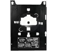 Lecreatekit Plateau d'impression DVD compatible avec imprimantes R1900 R2400 R2000 R2880 R3000 G800 1400 1410 Noir PVC