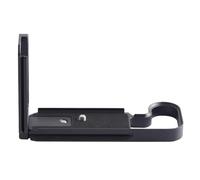 Lecreatekit Poignée extensible en L pour X2D 100C, poignée en aluminium compatible Arca-Swiss avec extension latérale de 20 cm pour trépied à dégagement rapide