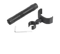 Lecreatekit Projecteur LED pour drone Dji Neo 2, lumineux pour veilleuse, lampe de montage compacte en ABS pour photographie aérienne et sauvetage, noir