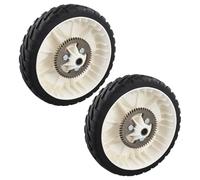 Lecreatekit Roue motrice arrière 20,3 cm avec engrenage 52 dents pour Toro 22" pour tondeuses recyclés 20332 20333 20334 20955, pièce de rechange en caoutchouc haute traction