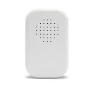 Lecreatekit Sonnette filaire CC 12 V pour système d'accès de sécurité à domicile, carillon électronique mural avec son clair 90 dB Ding-Dong, boîtier en ABS blanc