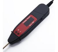Lecreatekit Stylo de tension automobile 5-36 V numérique LCD testeur de circuit électrique Sonde avec lumière LED et ligne à ressort de 1,65 m pour réparation de voiture