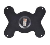 Lecreatekit Support de moniteur TFT de voiture pour écran 7" et 9", support vertical réglable pour tableau de bord de véhicule avec fixation à vis, plastique ABS noir