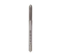 Lecreatekit Taraud de machine à cannelure droite UNC en acier rapide 8-40, filetage HSS 6542 pour machines de fraisage et de forage CNC, tige carrée de 3 mm, longueur de filetage de 20 mm, non revêtu