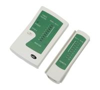 Lecreatekit Testeur de câble réseau pour RJ45 RJ11 RJ12, outil de fil Ethernet LAN avec indicateurs LED pour câbles CAT5 CAT5e pour câbles UTP Cat6, unité principale portable et télécommande pour