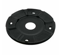 Lecreatekit Tête de débroussailleuse en métal avec 4 lignes de rechange - Diamètre 12 cm - Construction en fer - Faible vibration - Facile à installer pour la compatibilité de la tondeuse à gazon