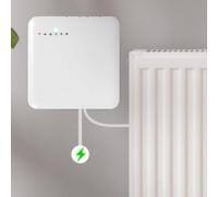 Lecreatekit Thermostat intelligent, fonctionnement efficace du radiateur électrique avec capteurs de température interne précis, pour Tuya pour Zigbee améliorant l'efficacité énergétique