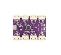 Lecreatekit USB-C vers 8 canaux pour module convertisseur série TTL avec puce CH348, débit de données 6 Mbps, pour Windows/Linux/MacOS