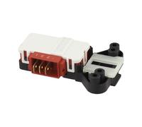 Lecreatekit Verrou électronique de porte à retard ZV-446 T2805310400 pour machine à laver Beko et TCL, interrupteur de verrouillage en plastique robuste avec fonction pause de sécurité, pièce de