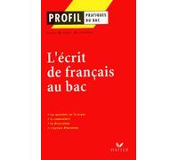 L'écrit de français au bac