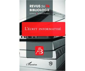 L'écrit informatisé - Robert Estivals - L'harmattan - broché - Revue