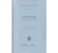 L'écrit sans titre: Traité sur l'origine du monde (NH II, 5 et XIII, 2 et Brit. Lib. Or. 4926[1 )