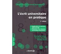 L'écrit universitaire en pratique