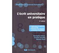 L'écrit universitaire en pratique