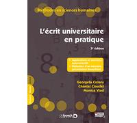 L'écrit universitaire en pratique
