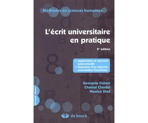 L'écrit universitaire en pratique