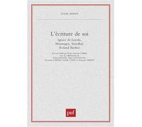 L'écriture de soi