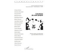 L'écriture du nom propre