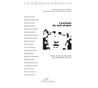 L'écriture du nom propre - - Inconnus - L'harmattan - Livre