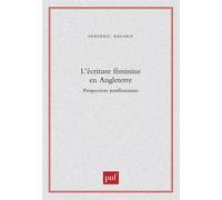 L'écriture féminine en Angleterre - Frédéric Regard - Puf - broché - Etude