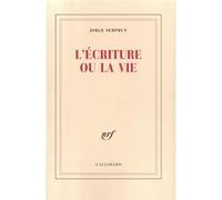 L'Écriture ou la vie Jorge Semprún (Auteur)