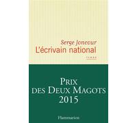 L'Écrivain national - Serge Joncour - Flammarion - broché - Roman
