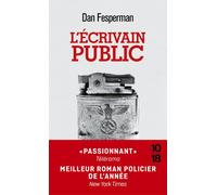 L'écrivain public - Dan Fesperman - 10/18 - Poche - Roman