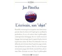 L'écrivain, son " objet"