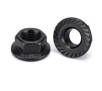 l'écrou à six côtés, Écrous à embase tête hexagonale dentelée en acier inoxydable 304, lot de plusieurs tailles(M10)