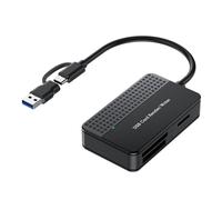 Lecteur 4-En-1, de Carte TF SD MS Adaptateur Multi-Carte Externe pour Ordinateur CaméRa USB C et Interface 3.0