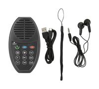 Lecteur audio biblique solaire avec éclairage LED et fonction de mémorisation intelligente de la lecture et de la navigation dans les dossiers,