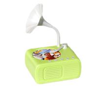 Lecteur Audio pour , Jouet Gramophone pour ,Lecteur d'histoire Gramophone avec Lecteur Audio de 96 Cartes - Jouets interactifs Vintage pour , Jouets éducatifs pour raga