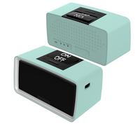 Lecteur Audio Simple pour Seniors Healvaluefit - Lecteur de Livres Audio avec Carte TF 32GB, Gros Boutons MP3 pour Personnes Âgées, Malvoyants, Patients Alzheimer (Bleu)