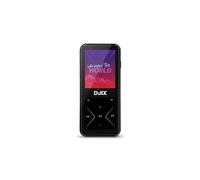 D-Jix Lecteur MP4 M500 Bluetooth 4.0 Mémoire 4/8 Go Écran 1,8" MicroSD 32 Go 25h Noir