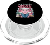 Lecteur Axolotl Lover Teacher Mes élèves Axolotl Questions PopSockets PopGrip pour MagSafe