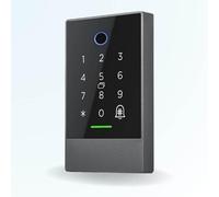Lecteur biométrique de contrôle d'accès connecté locky-7d avec boitier métal à empreinte, code, badge et bluetooth