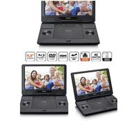 Lecteur Blu-ray/DVD portable - LENCO - BRP-1150BK - Écran 11 5"" rotatif 180° - 1024x600 - Batterie rechargeable