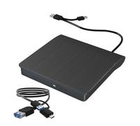 Lecteur Blu-Ray Externe avec câble d'extension/graveur CD/DVD-RW, Lecteur et Portable for PC Windows