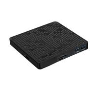 Lecteur Blu-ray externe, graveur CD/DVD haute performance avec USB 3.0 Type-C, lecteur Blu-ray 3D compatible avec ordinateurs portables et de bureau