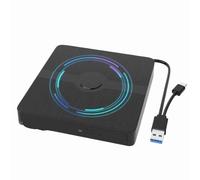 Lecteur Blu-ray externe USB 3.0, lecteur/graveur Blu-ray 3D portable, lecteur/graveur optique CD/DVD