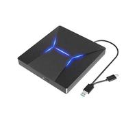 Lecteur Blu-Ray Externe USB 3.0 Type-C Lecteur Blu-Ray 3D Graveur CD DVD Enregistreur