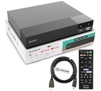 Lecteur Blu-ray sans région compatible avec Sony BDP-BX370 | Sans code multi-régions | Blu-ray A B C, DVD 0 1 2 3 4 5 6 7 8 | Streaming intelligent WiFi | Dynastar 1,8 m HDMI inclus dans le lot