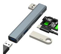 Lecteur Carte SD Adaptateur USB A Hub USB C Charge Micro SD Jack Prise Double 3.0 vers Port Multiprise Multi Cable Flash Compact Multiple Accessoires Commutateur Memoire Type C Externe Souris Clé TF