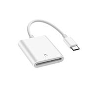 Lecteur Carte SD, Adaptateur USB-C Blanc