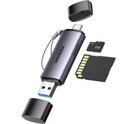 Lecteur Carte SD Micro SD Adaptateur USB-C USB 3.0 UGREEN Aluminium 5 Gbps